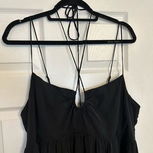 Abercrombie & Fitch Black Strappy Dress